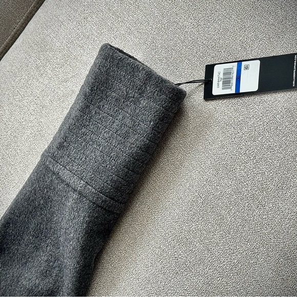 KARL LAGERFELD NWT WINTER ZIP AND SNAP COAT IN HEATHER GRAY XL - Picture 10 of 16